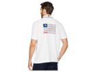 Tommy Bahama Aloha America Polo Shirt (white) Men's Clothing