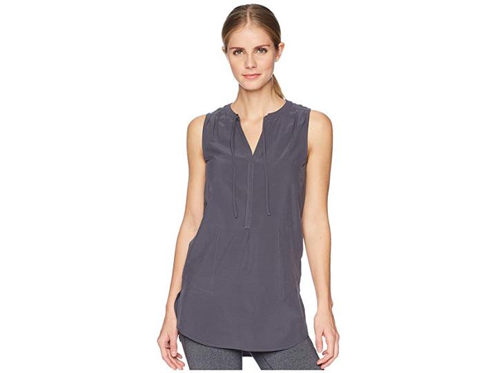 Prana Natassa Tunic (coal) Women's Blouse