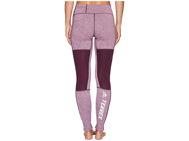 Adidas Outdoor Climb The City Tights (red Night) Women's Casual Pants