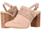 Bella-vita Nox (blush Suede) Women's Sling Back Shoes