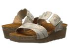 Naot Ashley (beige Snake Leather) Women's Sandals