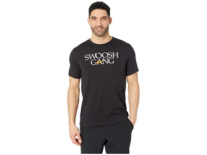 Nike Nsw Sw Gang Tee (black/p158c) Men's T Shirt