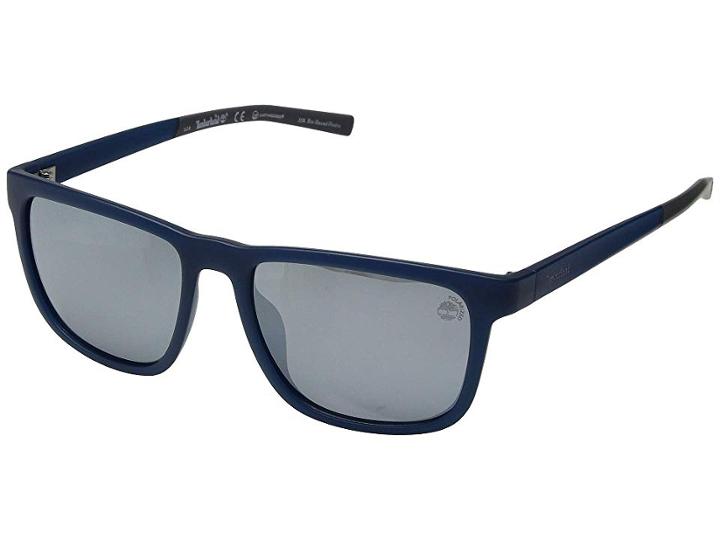 Timberland Tb9162 Polarized (matte Blue/smoke Polarized) Fashion Sunglasses