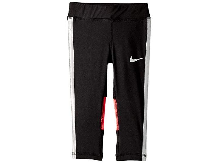 Nike Kids Dri-fit Performance Leggings (toddler) (black) Girl's Casual Pants
