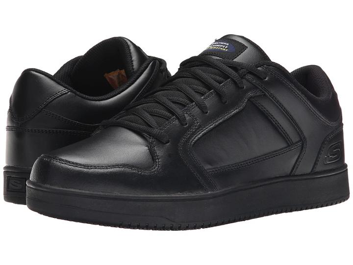 Skechers Work Ossun (black) Men's Shoes