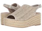 Steven Courage Espadrille Wedge Sandal (taupe Multi) Women's Wedge Shoes
