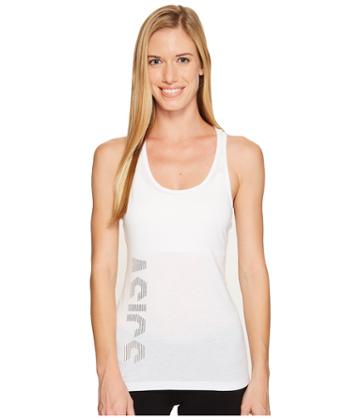 Asics Graphic Tank Top (real White) Women's Workout