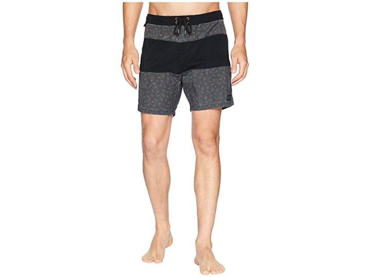 Globe Dion Cellar Boardshorts (vintage Black) Men's Swimwear