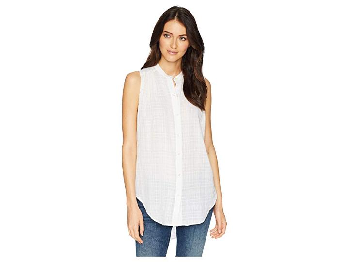 Lucky Brand Sleeveless Tunic Top (lucky White) Women's Sleeveless