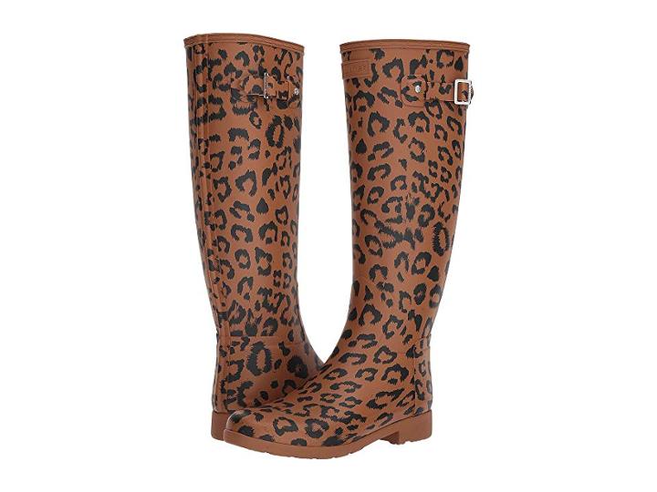 Hunter Original Refined Hybrid Print Rain Boots (thicket) Women's Rain Boots