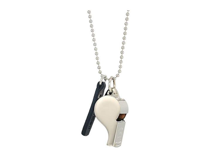 Dsquared2 Whistle Necklace (palladio) Necklace