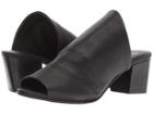 Charles By Charles David Yanna Slide Sandal (black Leather) High Heels