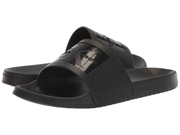 Calvin Klein Jeans Vincenzo Jelly (black) Men's Slide Shoes