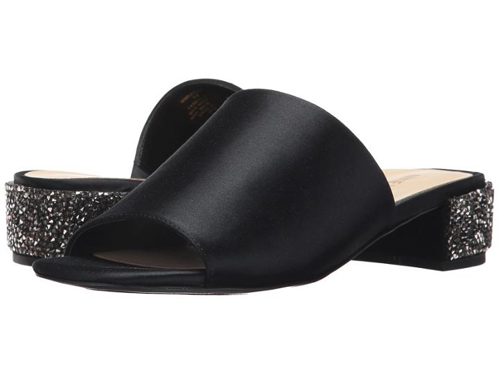 Nine West Raydon (black Satin) Women's Sandals
