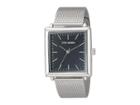 Steve Madden Square Case Men Alloy Band Watch Smw188 (silver) Watches