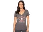Champion College Alabama Crimson Tide University V-neck Tee (granite) Women's T Shirt