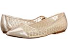 Adrianna Papell Jewel (gold Sterling) Women's Flat Shoes