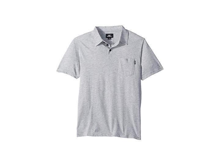 O'neill Kids Fraser Polo Knits (big Kids) (fog) Boy's Clothing