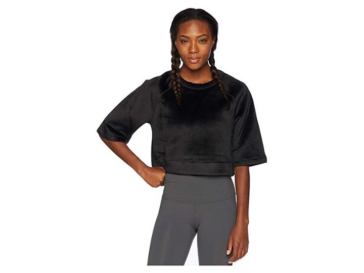 New Balance Release Reversible Crew (black) Women's Clothing