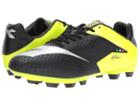 Diadora Mw-tech Rb R Lpu (black/yellow Flourescent) Soccer Shoes