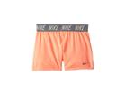 Nike Kids Dry Trophy Short (little Kids/big Kids) (crimson Pulse/cool Grey) Girl's Shorts