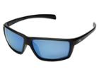 Hobie Topanga (polarized Satin Black/grey/blue Mirror Lens) Polarized Fashion Sunglasses