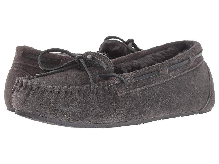 Minnetonka Gina Junior Trapper (charcoal) Women's Shoes