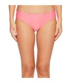 Kate Spade New York Morro Bay #69 Scalloped Hipster Bikini Bottom (petunia) Women's Swimwear
