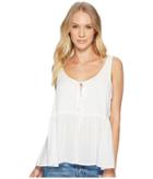 Show Me Your Mumu Everly Top (white) Women's Clothing