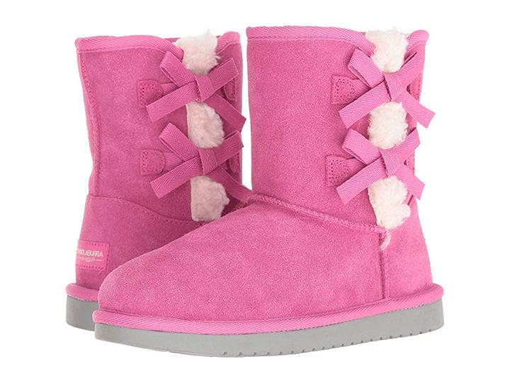 Koolaburra By Ugg Victoria Short (little Kid/big Kid) (raspberry Rose) Women's Shoes