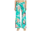 Trina Turk Shangri La Roll Top Pants Cover-up (jade) Women's Swimwear