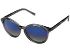 Shwood Bailey (smoke/abalone Shell/blue Flash Polarized) Fashion Sunglasses