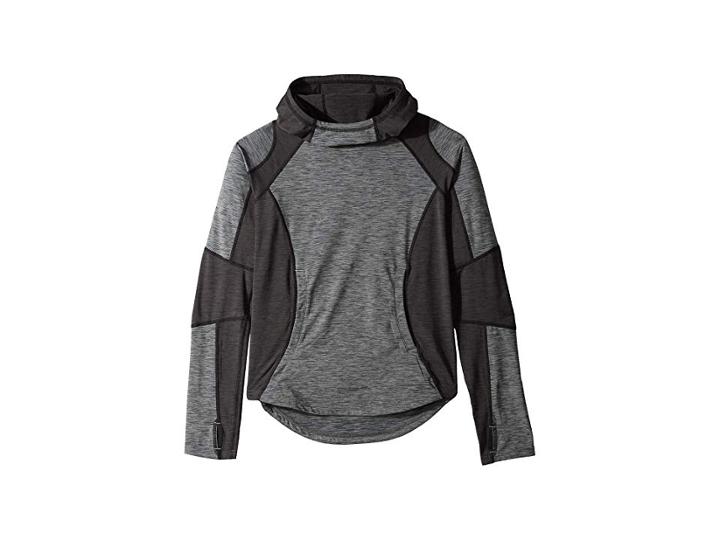 Obermeyer Kids Cora Fleece Hoodie (big Kids) (ebony) Girl's Sweatshirt
