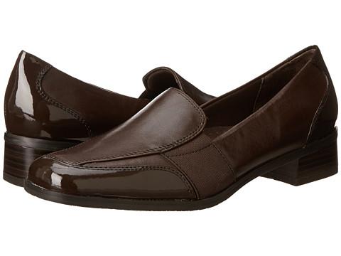 Trotters Arianna (dark Brown Patent Leather/burnished Soft Kid) Women's Shoes