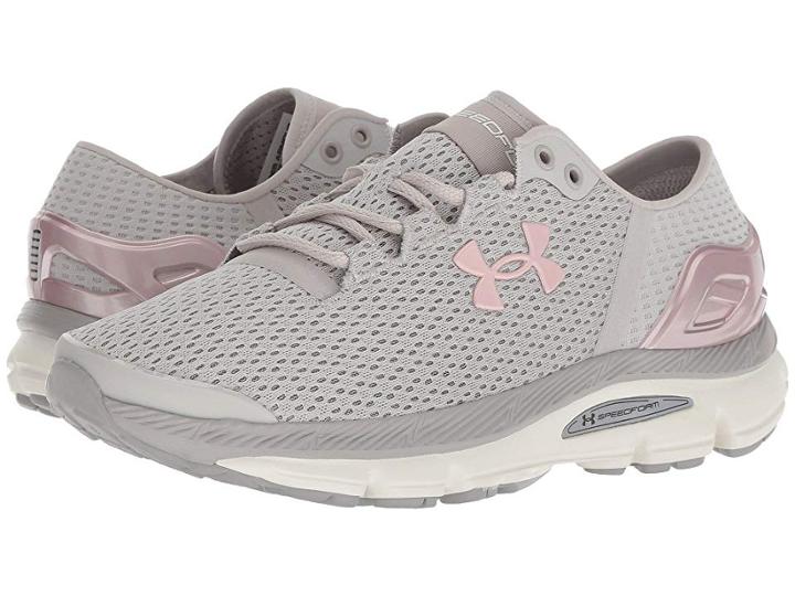 Under Armour Ua Speedform(r) Intake 2 (ghost Gray/tin/flushed Pink) Women's Shoes
