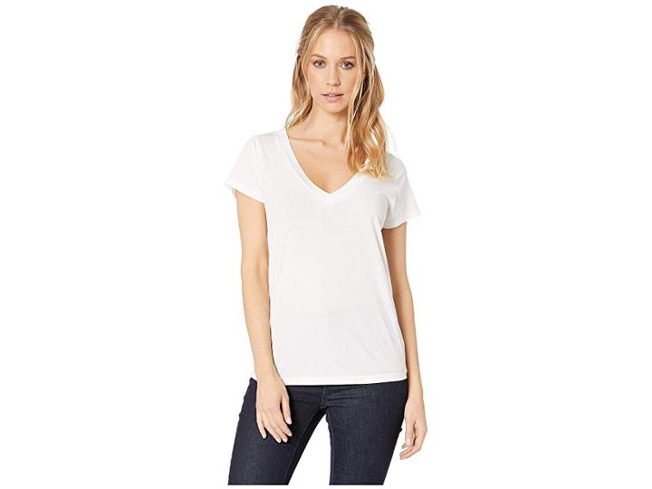 Lamade Short Sleeve Boyfriend (la Crema) Women's Clothing