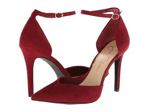 Jessica Simpson Cirrus (bava Red Microsuede) High Heels