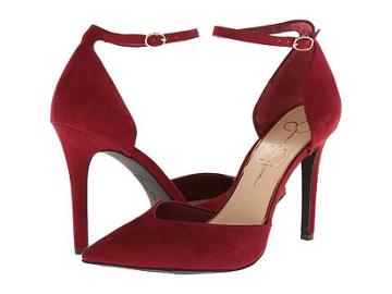Jessica Simpson Cirrus (bava Red Microsuede) High Heels
