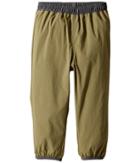 The North Face Kids Hike Pants (infant) (burnt Olive Green -prior Season) Kid's Outerwear