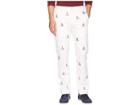 Polo Ralph Lauren Cotton Stretch Twill Bedford Flat Pants (white/embroidered) Men's Casual Pants