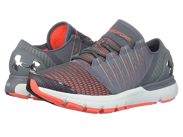 Under Armour Ua Speedform Europa (graphite/neon Coral/chrome) Men's Running Shoes