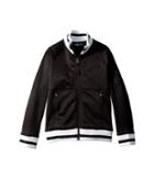 The North Face Kids Takeback Track Jacket (little Kids/big Kids) (tnf Black/tnf White/tnf Black) Boy's Coat