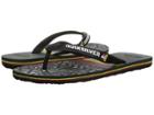 Quiksilver Kids Molokai Highline Division (toddler/little Kid/big Kid) (red/yellow/green) Boys Shoes