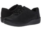 Clarks Sillian Pine (black Synthetic) Women's Lace Up Casual Shoes