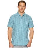 Toad&co Fletch Print Short Sleeve Shirt (arctic Birdseye Print) Men's Short Sleeve Button Up