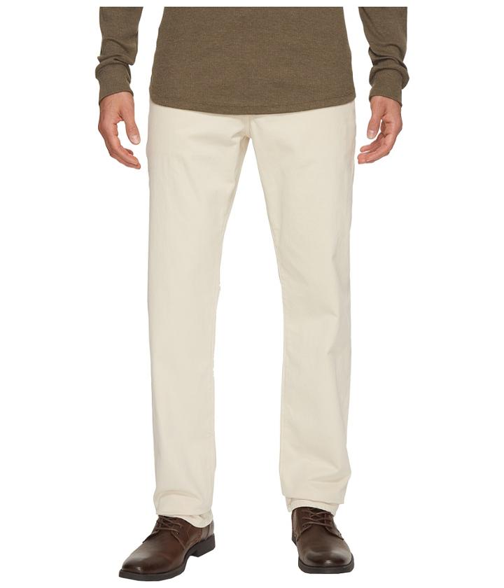Ag Adriano Goldschmied Graduate Tailored Straight Sueded Stretch Sateen (moon Glade) Men's Casual Pants
