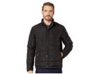 Kenneth Cole New York Horizontal Basic Puffer Jacket (black) Men's Coat