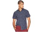 Volcom Frequency Dot Short Sleeve (midnight Blue) Men's Clothing