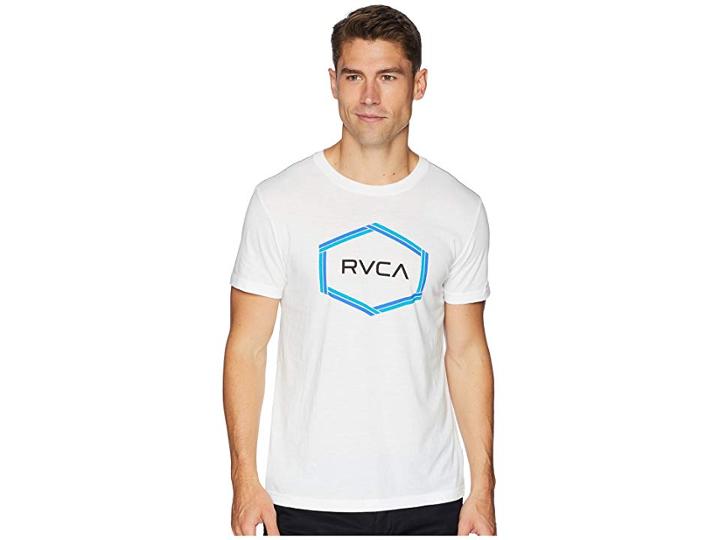 Rvca Hexest Tee (antique White) Men's T Shirt
