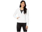 Juicy Couture Robertson Microterry Jacket (white) Women's Clothing